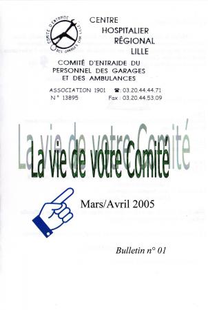 Journal du Comité (anciens N°)